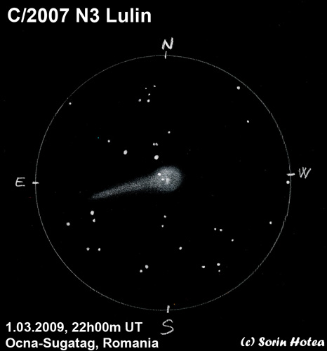 FOTO: C2007N3_Cometa Lulin (c) Sorin Hotea