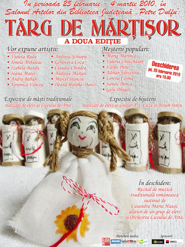 Foto afis targ de martisor (c) eMM.ro