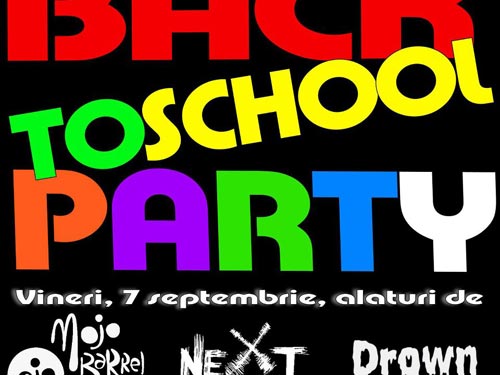 Foto afis Back to school party