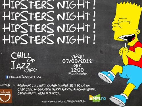 Foto afis Hipsters night