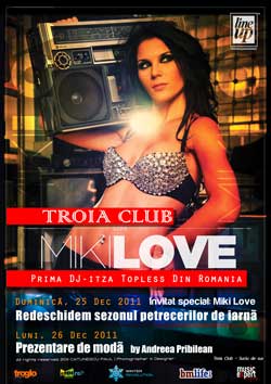 Foto Miki Love in club Troya