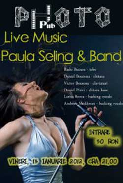 Foto afis Paula Seling si Band