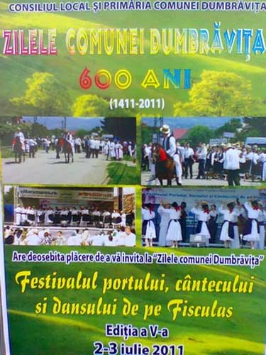 Festival la Dumbravita - afis