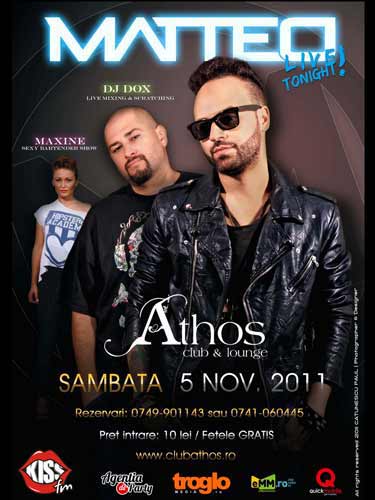 Matteo in Baia Mare - afis