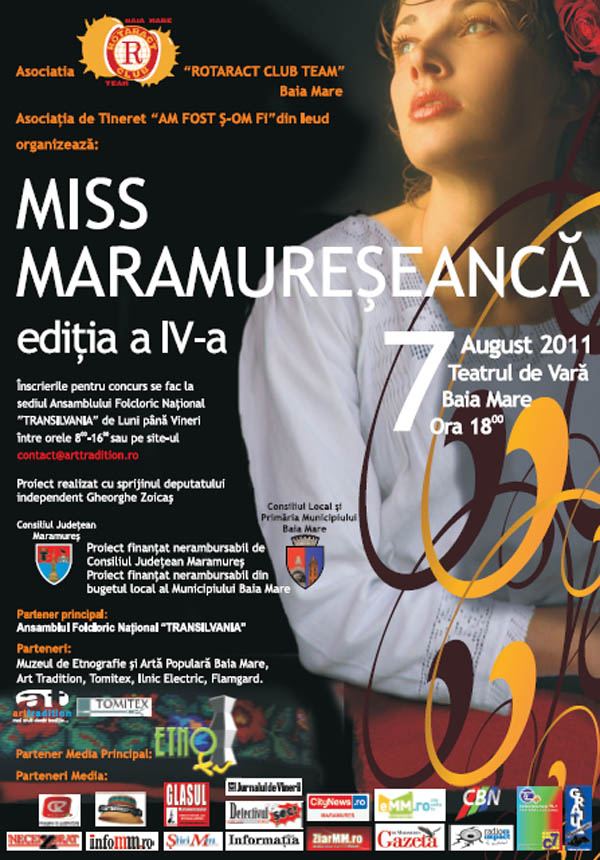 Foto Miss maramureseanca afis