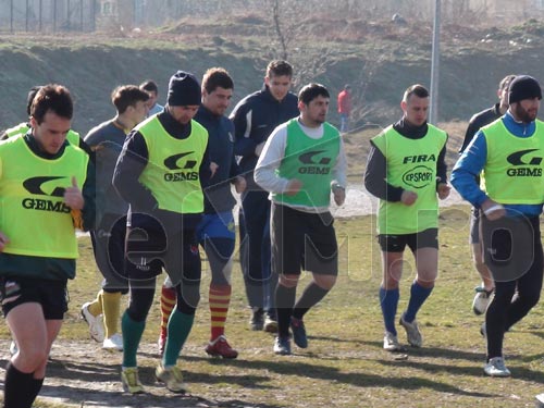 Foto: antrenament CSM Stiinta Baia Mare, martie 2013 (c) eMaramures.ro