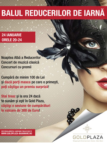 afis gold plaza noaptea alba reduceri