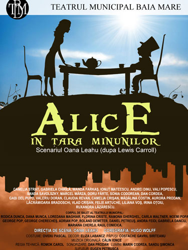 afis alice in tara minunilor