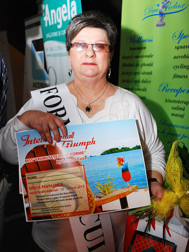 Foto: Maria Coman, castigatoare Miss XXL