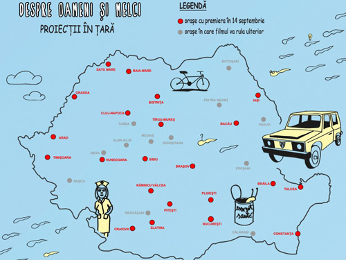Foto: premiera film Despre oameni si melci