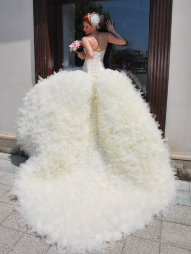 Foto rochie gigant mireasa - Ioana Bota