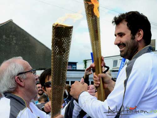 Foto: Adi Hadean - torta olimpica - JO Londra 2012