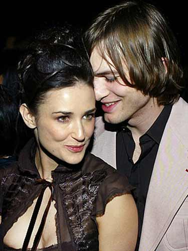 Demi Moore si Ashton Kutcher 