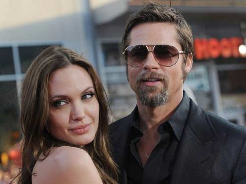 Brad Pitt si Angelina Jolie