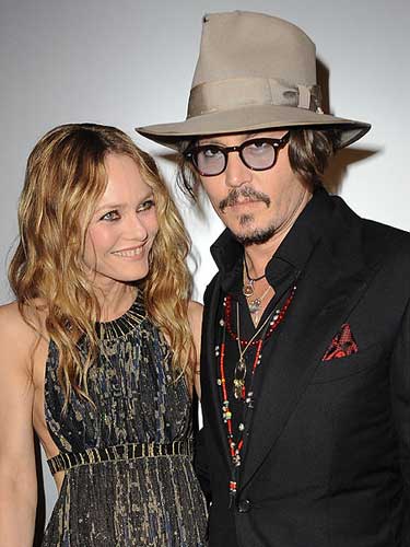 Johnny Depp si Vanessa Paradis