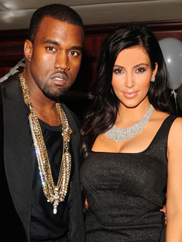 Foto: Kanye West si Kim Kardashian 