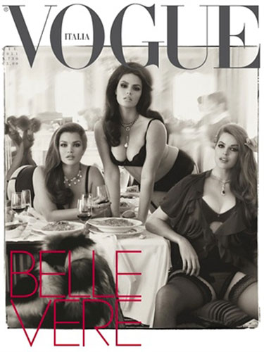 Foto: coperta Vogue Italia