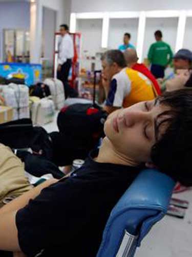 Foto: somn pe aeroport (c) Getty Images