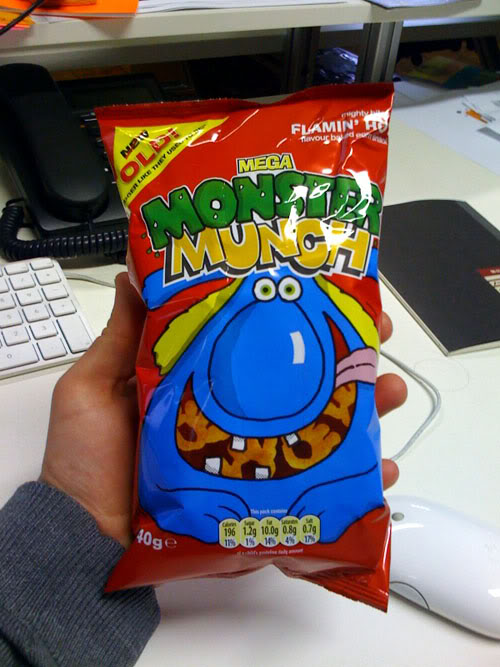 Foto Monster Munch chips