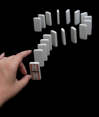 Foto efect de domino
