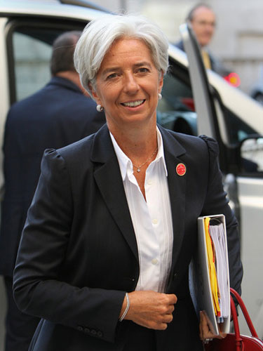 Foto: Christine Lagarde - ministru de Finante Franta (c) Zimbio