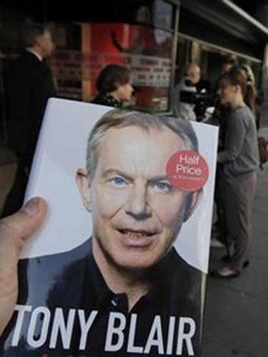 Foto carte Tony Blair