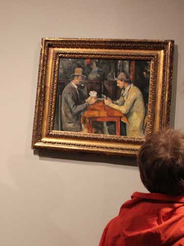 Foto: Cezanne - Jucatorul de carti