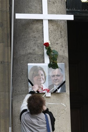 Foto in memoriam presedinte Polonia