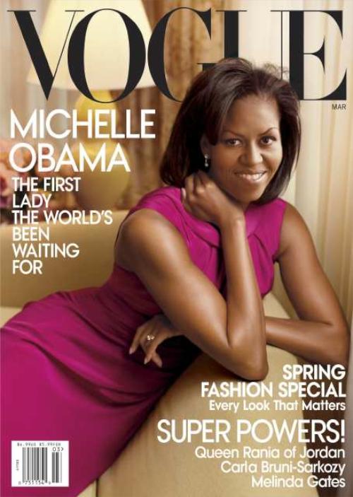 Foto coperta Vogue - Michelle Obama