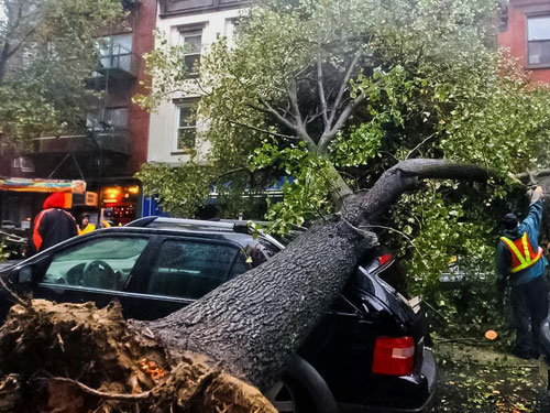 Foto: uragan Sandy - Statele Unite