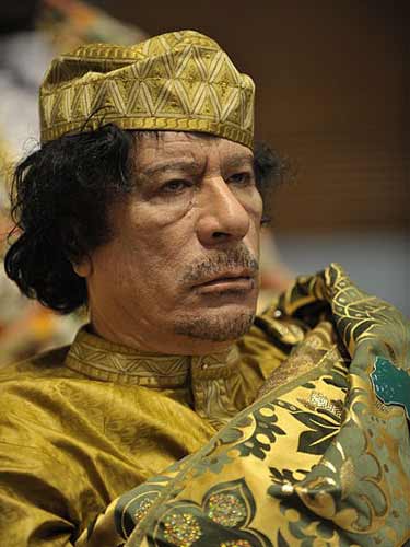 Foto  Muammar Kadhafi