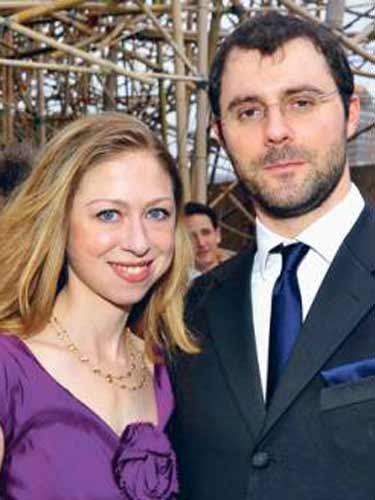 Foto Chelsea Clinton si Marc Mezvinsky