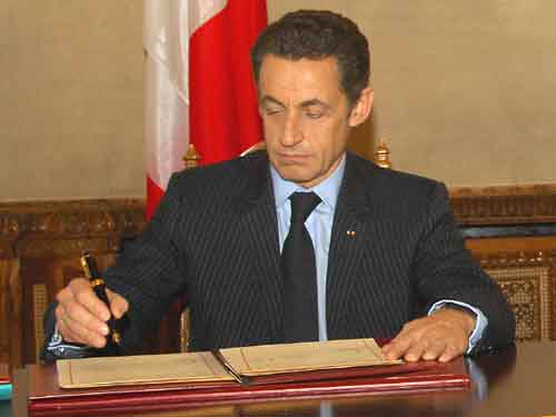 Sarkozy - presedintele Frantei