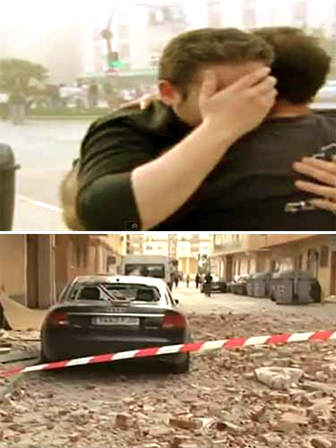 Cutremur devastator in Spania