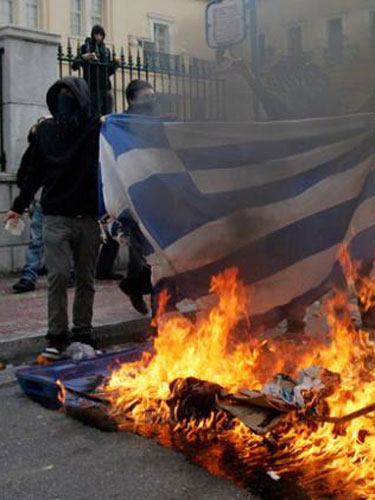 Foto: Grecia - proteste