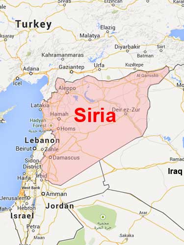 Siria - harta
