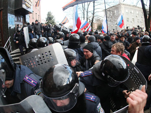 Manifestanti Ucraina