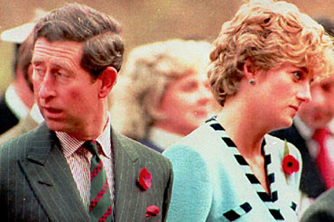 Printul Charles si lady Diana