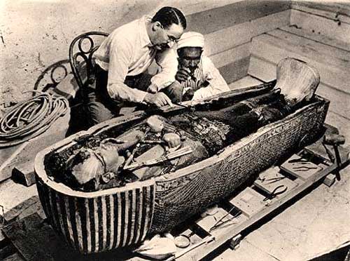 Howard Carter langa Tutankhamon