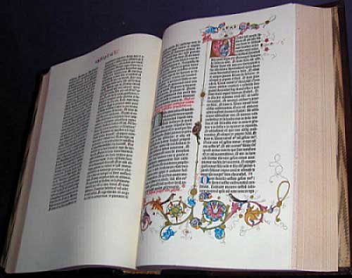 Biblia lui Johann Gutenberg 