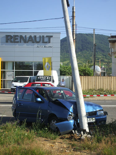 Foto accident Baia Mare (c) eMaramures.ro