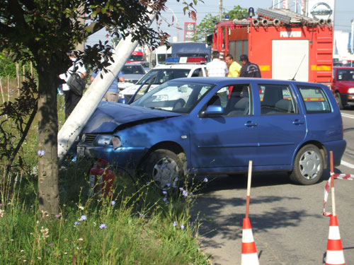 Accident Baia Mare, Independentei, 19 iunie 2009