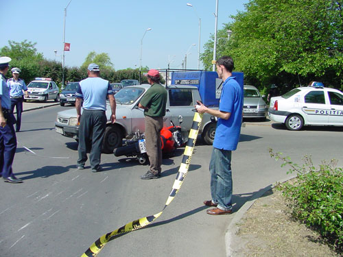 Accident motocicleta Baia Mare