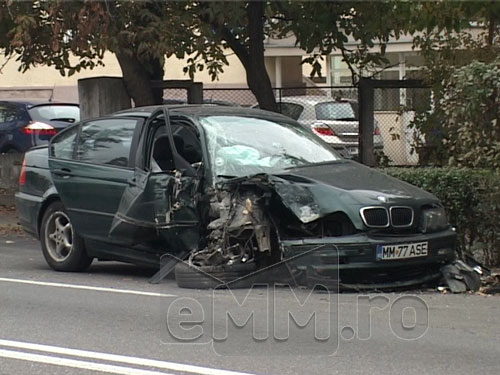 Foto: accident Victoriei, Baia Mare (c) eMaramures.ro