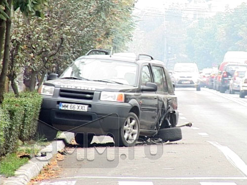 Foto: accident Victoriei, Baia Mare (c) eMaramures.ro