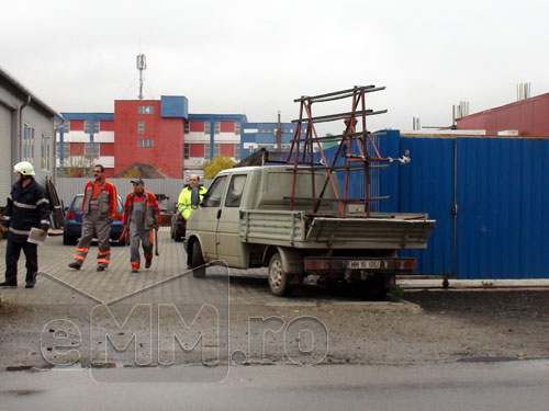 Foto: accident Electrolizei - Baia Mare (c) eMaramures.ro