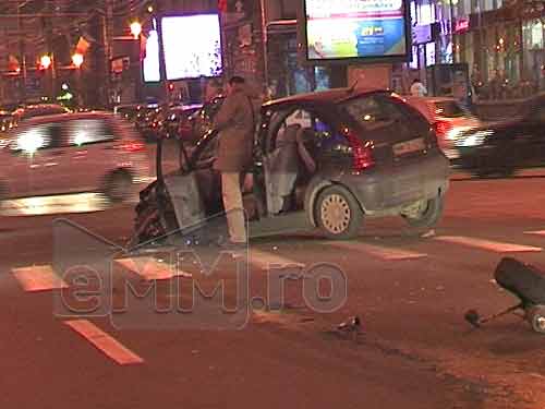 Foto: accident Bizo Baia Mare (c) eMaramures.ro