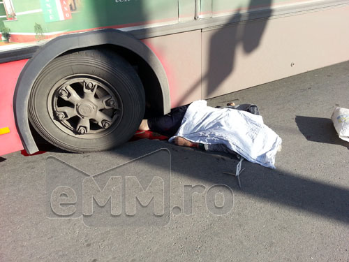Foto: accident mortal piata Baia Mare (c) eMaramures.ro
