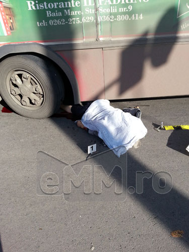 Foto: accident mortal piata Baia Mare (c) eMaramures.ro