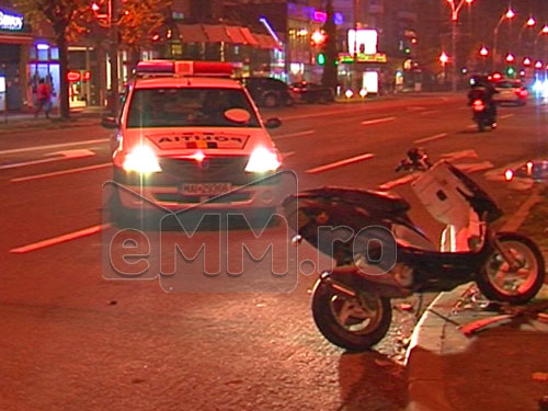 Foto: accident Al Bundy - bulevardul Bucuresti Baia Mare (c) eMaramures.ro